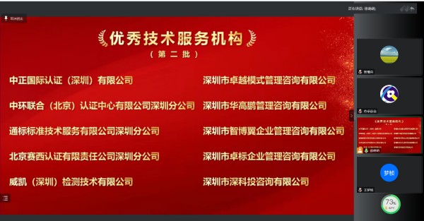 中環(huán)聯(lián)合獲評深圳卓促會(huì)“優(yōu)秀技術(shù)服務(wù)機(jī)構(gòu)”
